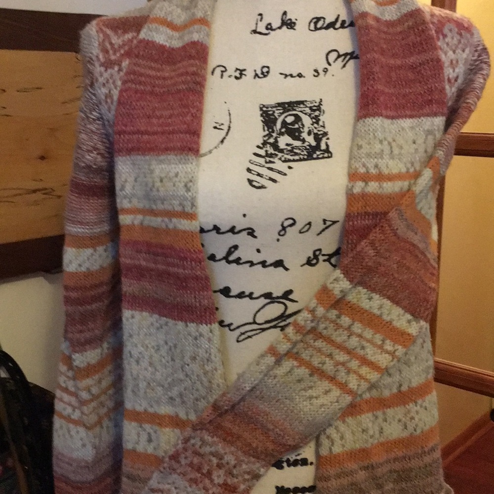Free People Shawl Collar Maxi Sweater - Picture 2 of 2